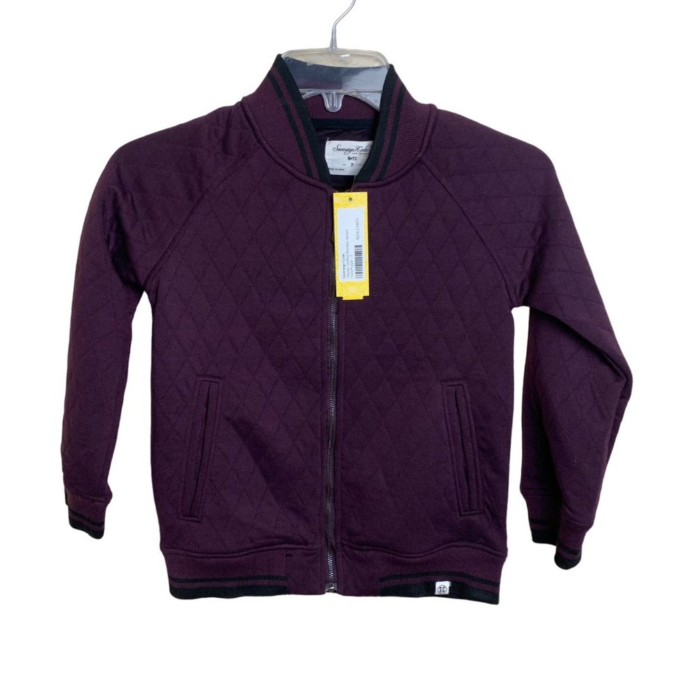 Sovereign Code NWT Ulysses Quilted Bomber Jacket Boys Size 7